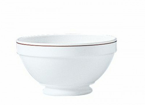 Bol rond blanc verre opal 51 cl Ø 13,2 cm Restaurant Filet Bordeaux Arcoroc