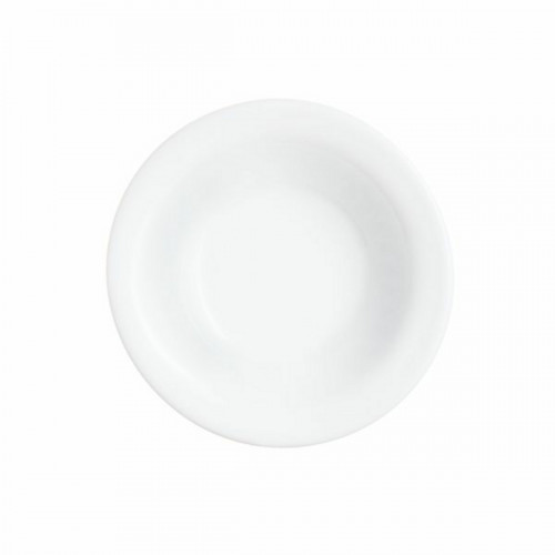 Coupelle rond blanc verre opal Ø 12 cm Restaurant Arcoroc