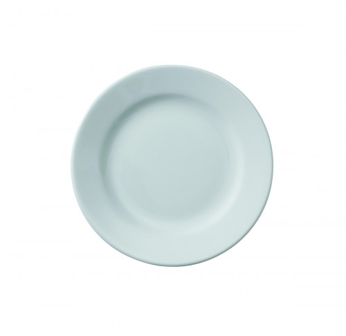 Assiette plate rond ivoire porcelaine vitrifiée Ø 21 cm Banquet Rak
