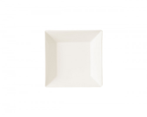 Bol carré ivoire porcelaine vitrifiée 15 cm Allspice Rak
