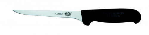 Couteau à désosser 15 cm inox plastique unie Fibrox Victorinox