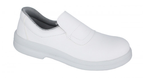 Chaussures mocassin de sécurité mixte blanc 39 Tony Nordways