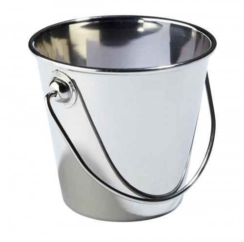 Mini seau rond inox Ø 9 cm Pro.mundi