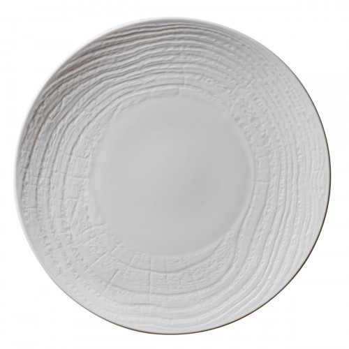 Assiette coupe plate rond ivoire porcelaine culinaire Ø 28,3 cm Arborescence Revol