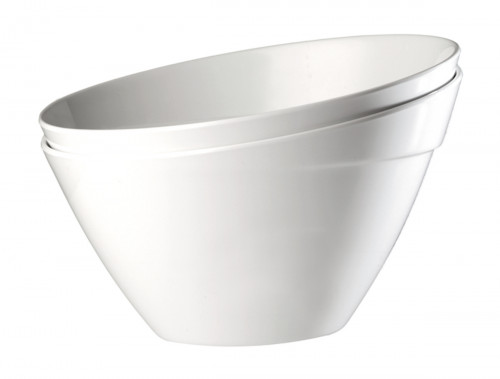 Saladier mélamine blanc Ø 21 cm 13 cm 1,5 L Balance Aps