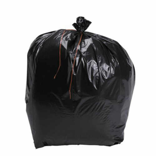 Sac à déchets plastique noir 150 L 63 microns (100 pièces)