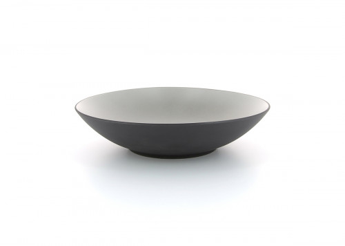 Assiette coupe creuse rond gris porcelaine culinaire Ø 24 cm Revol