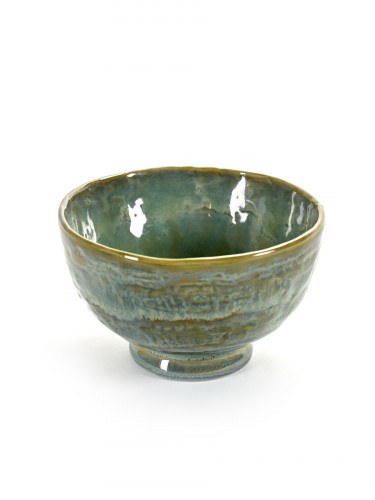 Bol rond vert grès émaillé 40 cl Ø 14,5 cm Pure Sea Green Serax