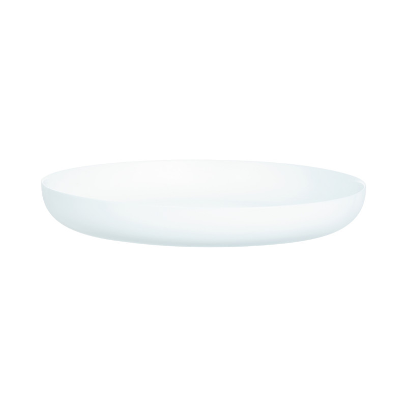 Assiette creuse rond blanc verre opal Ø 25 cm Evolutions Arcoroc