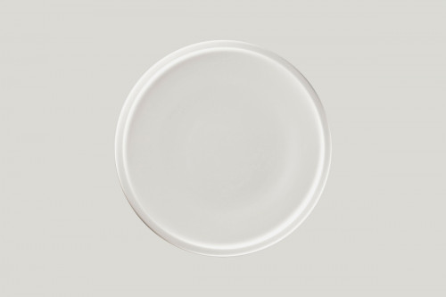 Assiette coupe plate rond blanc porcelaine Ø 27,5 cm Rakstone Ease Rak