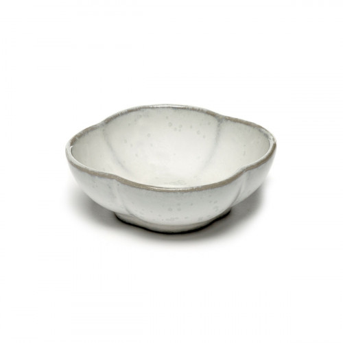 Coupelle rond blanc grès émaillé Ø 9 cm Inku Serax
