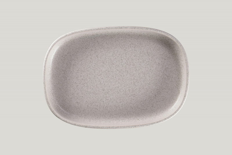 Plat creux ovale blanc porcelaine 33,2 cm Rakstone Ease Rak