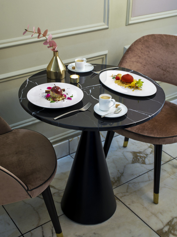 Assiette plate gourmet rond blanc porcelaine Ø 25 cm Stella Cosmo Villeroy & Boch