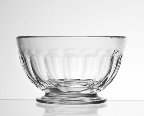 Coupe à dessert rond transparent verre pressé Ø 13,7 cm Perigord La Rochere