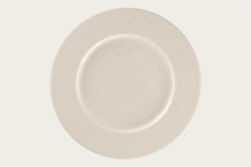 Assiette plate rond blanc porcelaine bone china Ø 32,5 cm Fedra Rak