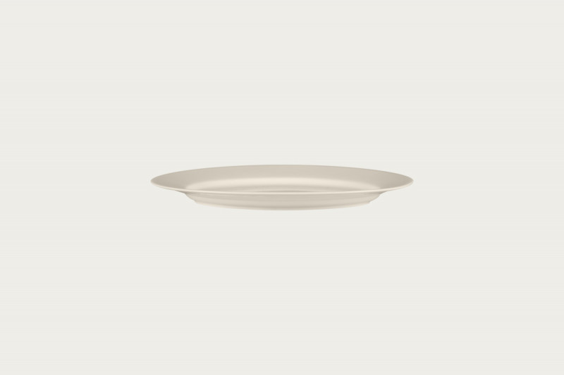 Plat ovale ivoire porcelaine 25,5 cm Fedra Rak
