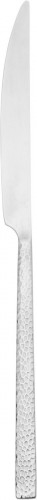 Couteau de table monobloc en inox 13Cr 23,5 cm Iseo Martele Eternum
