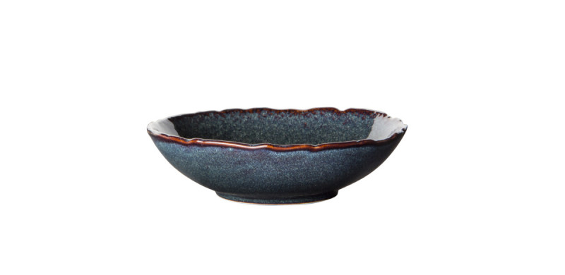 Bol à salade rond Dark porcelaine Ø 13 cm Pizzo Astera