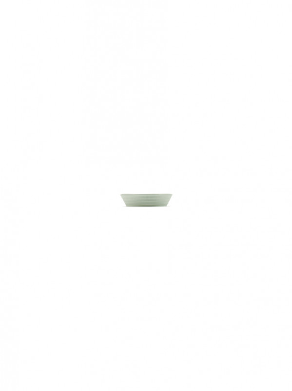 Assiette coupe plate rond blanc porcelaine Ø 6 cm Nido Serax
