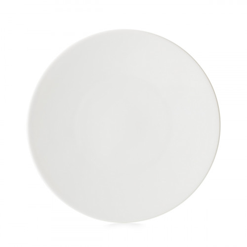 Assiette à pain rond Blanc albâtre porcelaine culinaire Ø 16 cm Madeleine Revol