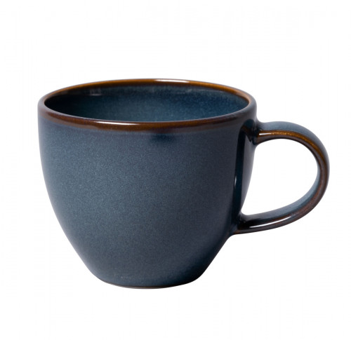 Tasse à café rond denim bleu en porcelaine Ø 12 cm 6,5 cm Crafted Villeroy & Boch