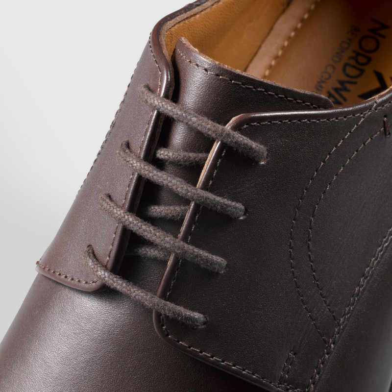 Chaussures à lacets basse marron 41 Nclass Nordways