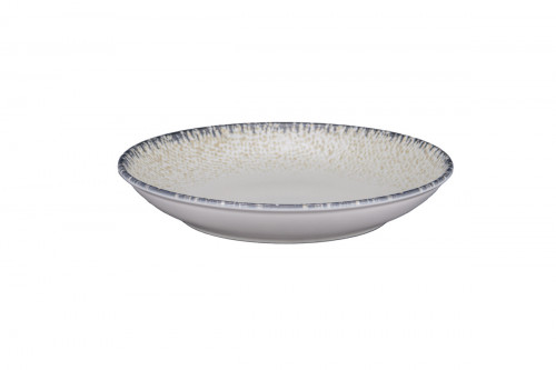 Assiette coupe creuse rond Weave porcelaine Ø 26 cm Digi Rak