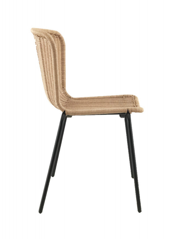 Chaise Rotin 81x51x53 cm Loom Flexmob