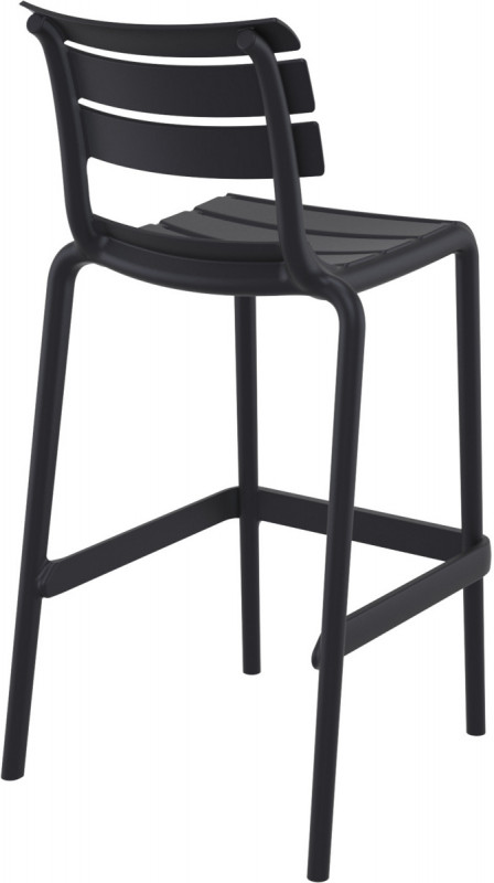 Tabouret noir 105x53x55 cm Achile