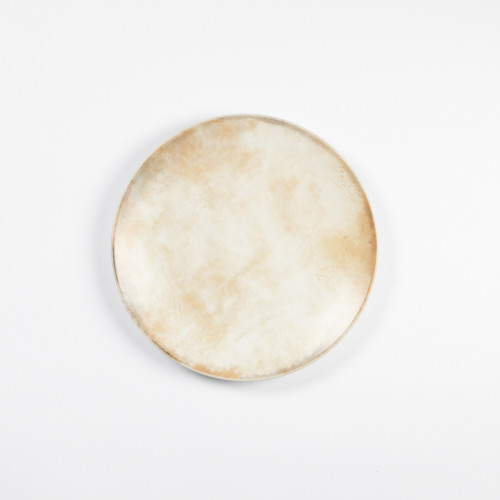 Assiette coupe plate beige grès émaillé Ø 27 cm Sahara Accolade