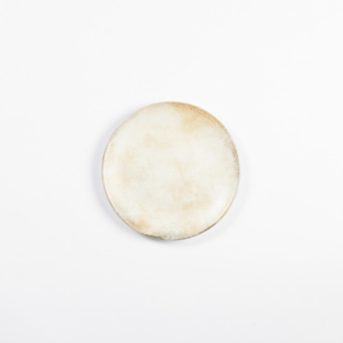 Assiette coupe plate beige grès émaillé Ø 21 cm Sahara Accolade