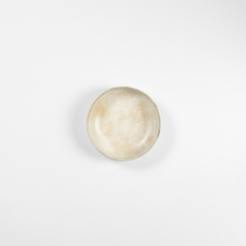 Assiette coupe creuse beige grès émaillé Ø 17 cm Sahara Accolade