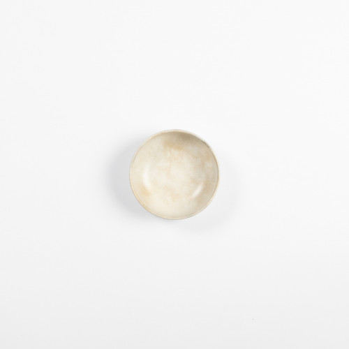 Coupelle beige grès émaillé Ø 12 cm Sahara Accolade