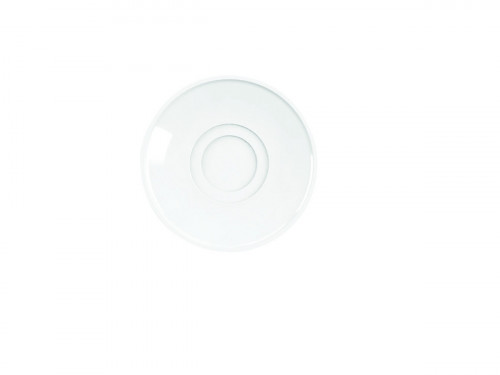 Sous tasse déjeuner rond blanc porcelaine Ø 17 cm Presto Accolade