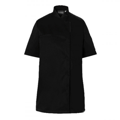 Veste de cuisine manches courtes noir T4 Reko Molinel