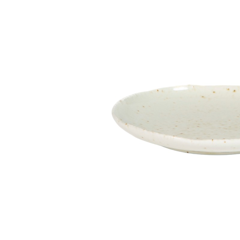 Assiette plate blanc porcelaine Ø 16 cm Kaji Luna Accolade