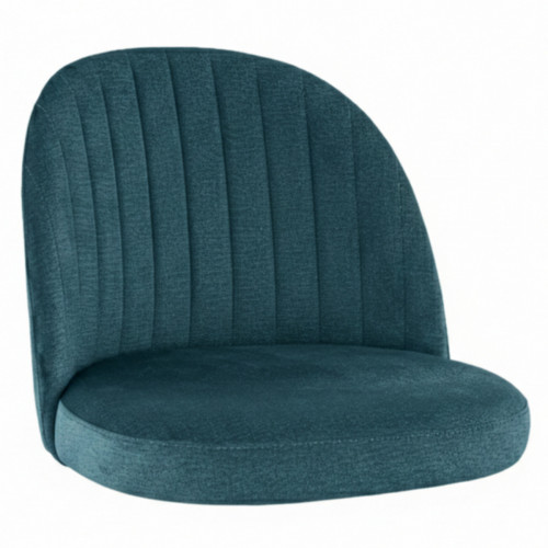 Assise de chaise bleu pétrole 43x49x55 cm Emile Flexmob