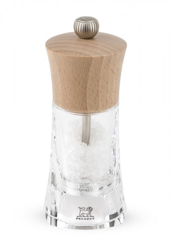 Moulin à sel droit Naturel 14 cm Oleron Peugeot Saveurs