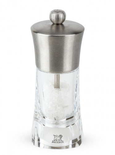 Moulin à sel droit Inox 14 cm Ouessant Peugeot Saveurs