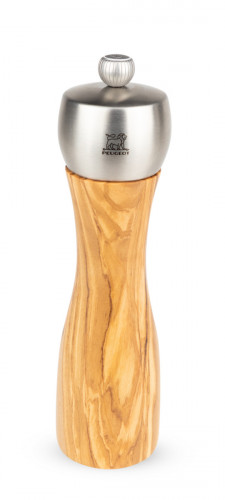 Moulin à sel droit Olivier 20 cm Fidji Peugeot Saveurs
